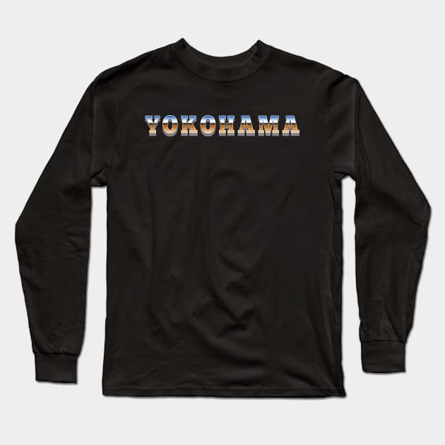 Yokohama - Japan Long Sleeve T-Shirt by rajtuls